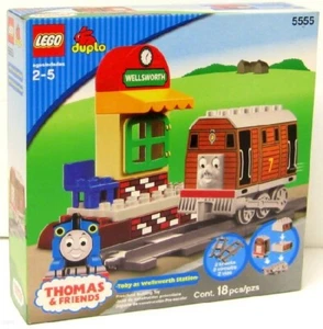 Lego 5555 Duplo Toby am Bahnhof Wellsworth - Bild 1 von 1