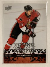 2008-09 Upper Deck Young Guns Rookie #231 Brian Lee YG RC Ottawa Senators