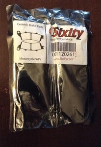 Sixity Ceramic Brake Pads 001120261 motorcycle/atv - Picture 1 of 2