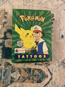 pokemon merlin tattoos full box 50 packs Very rare - Picture 1 of 1