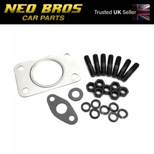 Saab 900 9000 9-3 9-5 Full Turbo Charger Fitting Kit inc Stud Nut Washer Gasket - Picture 1 of 1