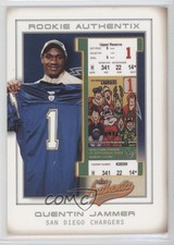 2002 Fleer Authentix Rookie Authentix Front Row /150 Quentin Jammer #136