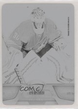 2011-12 Certified Printing Plate Black 1/1 Ilya Bryzgalov #106 7ez