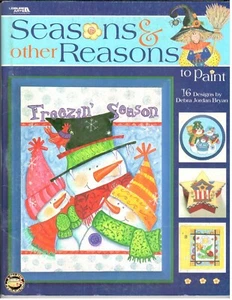 Seasons & Other Reasons to Paint Debra Jordan Bryan Decorative Painting Book - Picture 1 of 12