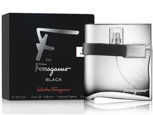 Salvatore Ferragamo F BY FERRAGAMO BLACK 100ml 🎁 NEXT DAY DELIVERY 🎁