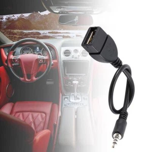 3.5mm Male Audio AUX Jack to USB 2.0 Type A Female Converter ёю Adapters щй E3R8 - Picture 1 of 11