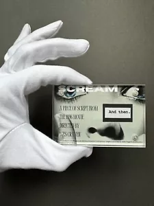 SCREAM (1996) - RARE MINI MOVIE PROP DISPLAY w/COA GHOSTFACE HORROR - Picture 1 of 4