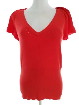 Jasper Conran  T. 12 (40) Naranja Blusa Viscosa Manga corta - Imagen 1 de 4