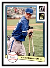 2016 Donruss 1982 Retro #D82-2 JOSH DONALDSON Toronto Blue Jays