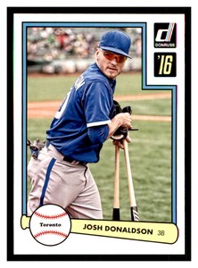 2016 Donruss 1982 Retro #D82-2 JOSH DONALDSON Toronto Blue Jays