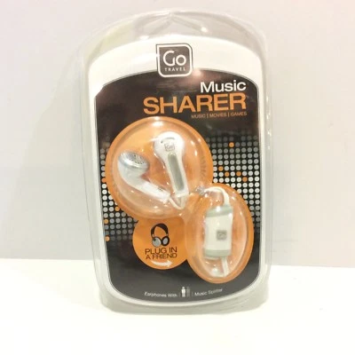 Design Go Music Share EarPhones with built-in Sound Splitter - Image 1 of 4