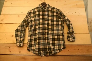 Pendleton vintage 1970's Board Shirt Red Cream  Plaid Sz L USA - Picture 1 of 7