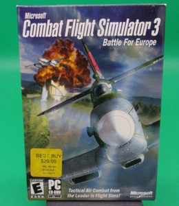 Microsoft Combat Flight Simulator 3 Video Game - Battle For Europe PC CD-ROM - Picture 1 of 4