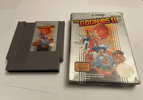 Goonies 2 - NES Nintendo Game - Boxed + Protector UK PAL A Cartridge Cart Box