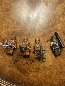 LEGO® Star Wars Wookiee Rare Bundle – Chewbacca & Wookiee Minifigures 4-pack - Picture 1 of 2