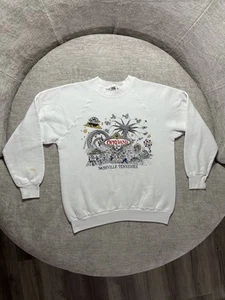 Vintage Opryland USA Sweatshirt Mens Large Nashville Tennessee Fruit of the Loom - Picture 1 of 9