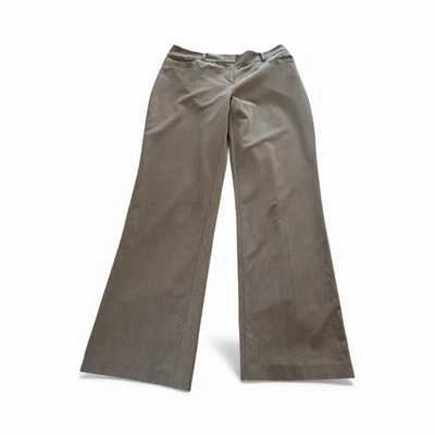 Pantalón Studio 1940 clásico tostado para mujer talla 10 pierna ancha Foto 1 de 4