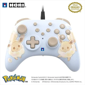 Hori HORIPAD Turbo Controller for Nintendo Switch 2 Fluffy Eevee Pokemon PSL - Picture 1 of 10