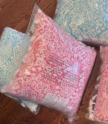 New With Tags Pottery Barn x Lilly Pulitzer outdoor Pillow In Pineapple Party  - Image 1 of 4