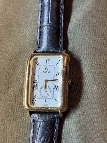 Orologio Fendi placcato oro 500QUARZO SWISS MADE