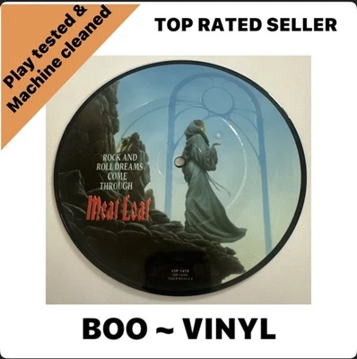 Meat Loaf – Rock And Roll Dreams Come Through 7” Virgin 1993 Picture Disc NM - Image 1 of 4