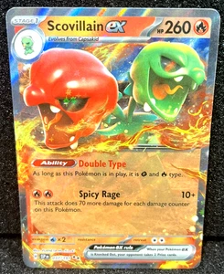 Scovillain EX 037/191 Double Rare - Surging Sparks - Sv08 - NM - Pokémon TCG - Bild 1 von 2
