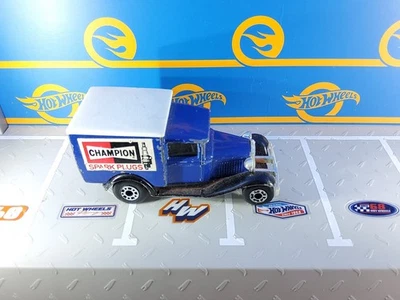 Velas de ignição Matchbox modelo A Ford Van azul soltas 1982 1-75 Champion Inglaterra - Imagem 1 de 3