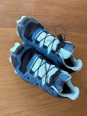 Salomon Speedcross, Größe 36, Goretex, dunkelblau, hellblau,UK 3,5, USA 5, - Bild 1 von 4