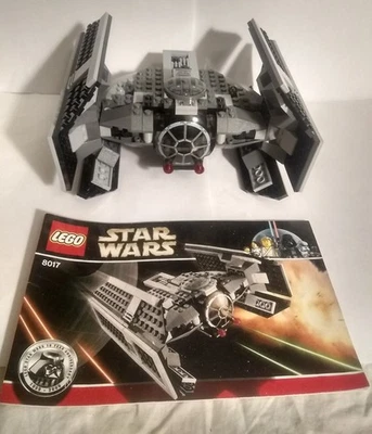 LEGO 8017 Darth Vader's TIE Fighter Complete with mini figure and manual - Image 1 of 4