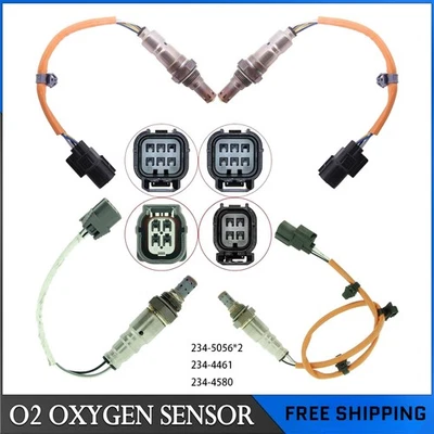 Set of 4 Oxygen Sensors For Honda 2012-2015 Pilot 2012-2014 Ridgeline 3.5L V6 US - Image 1 of 4