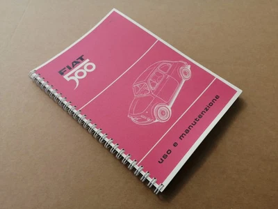 Fiat 500 Tipo 110 F - Manuale Uso e Manutenzione - 25a Edizione - III 1966 - Immagine 1 di 4