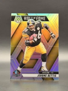 Mosaico Panini 2025 - Salón de la Fama Jerome Bettis #298 Silver Pittsburgh Steelers - Imagen 1 de 2