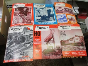 6-"Railroad Model-Craftsman" Magazines. 1963 - Picture 1 of 19