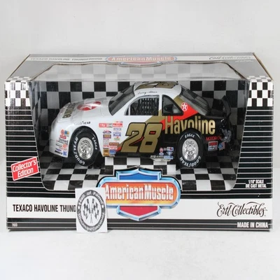 DAVEY ALLISON 1989 ERTL AMERICAN MUSCLE #28 TEXACO HAVOLINE FORD T-BIRD 1/18!! - Image 1 of 4