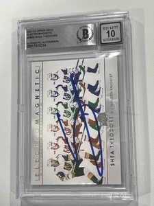 Shea Theodore Signed UD Electromagnetic Card Slabbed Beckett BAS IP Auto a - Picture 1 of 4