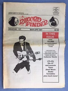 The RECORD FINDER - No.127 Mar-Apr 1997 - Hard To Find US Newspaper for Vinyl - Imagen 1 de 4