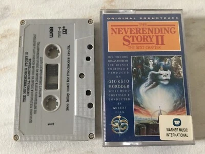 The Neverending Story II The Next Chapter Original Soundtrack Cassette Tape - Image 1 of 3
