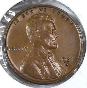 1931-S Key Date Lincoln Wheat Cent in Uncirculated (BN) Condition KM#132   (167)