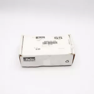 (10-Pk) Parker A-Lok Male Elbow 1/2" Compression Tube x 1/4" 8MSEL4N-316 - Picture 1 of 4