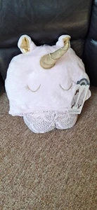Wolkenschloss rosa Polyester Überwurf Decke mit Kapuze Kuschel Einhorn NEU Geschenkidee - Bild 1 von 7