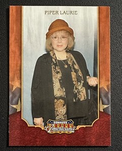 2009 Donruss Americana #96 PIPER LAURIE Actor Carrie, The Hustler card Toploader