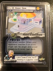 It's All About Time - Foil - Limited Edition - Dragon Ball Z TCG - #P7 - Picture 1 of 2