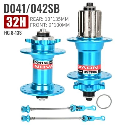 36H MTB Buje Tarjeta de Disco Freno Bicicleta de Montaña Bujes Bicicleta 4 Rodamientos HG 8-11 Velocidades Foto 1 de 4