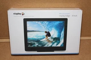 Nixplay Edge 8 inch Smart Digital Photo Frame with WiFi (W08G) New - Picture 1 of 3