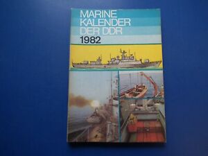 DDR Deutscher Marinekalender 1982-Scapa Flow 1919-Chronik der Handelsflotte DDR
