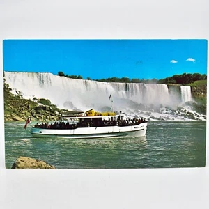Postal publicada en barco Maid of the Mist de las Cataratas del Niágara de Nueva York de colección - Imagen 1 de 2