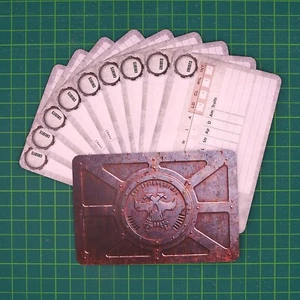 Empty Profile Cards (10) EN #14709 Necromunda Warhammer Games Workshop - Picture 1 of 1