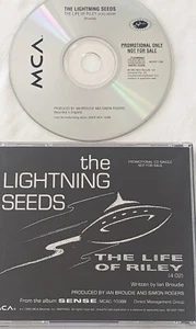 THE LIGHTNING SEEDS The Life of Riley Promo CD Single 1992 MCA MCA5P-1584 Rare - Picture 1 of 8