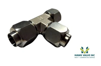 3/4" Parker 12 JBTX-SS Triple-Lok 37 Union Assembly - Image 1 of 4