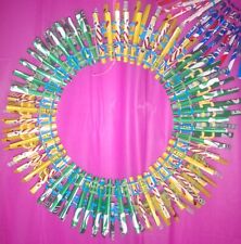 Spiral Swirl Sculpture Wreath 58" Approx CanSprite and Squirt New Handmade Deco